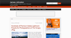 Desktop Screenshot of jamesjohnston.info